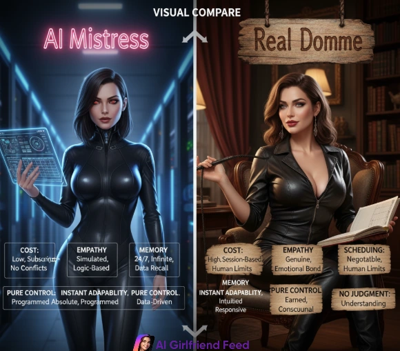 AI Mistress vs Real Domme