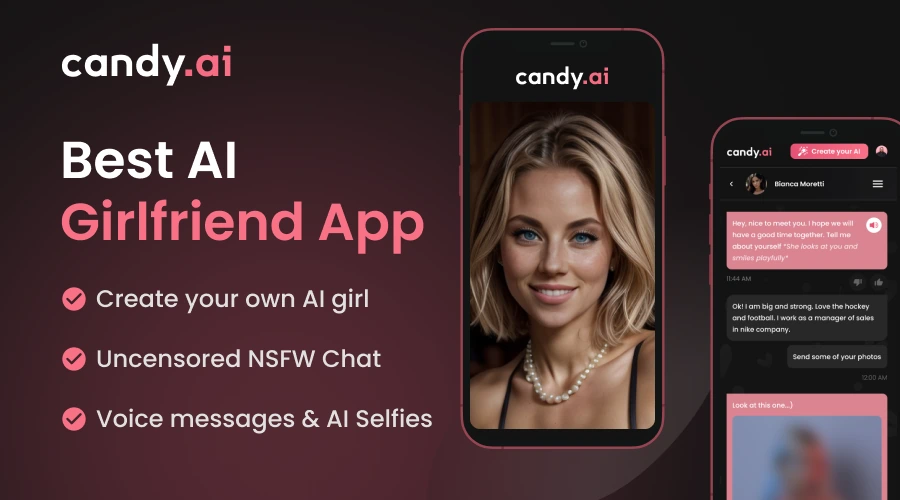 Candy AI - AI Girlfriend Banner