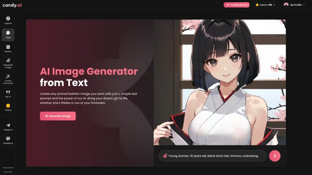 Candy AI - Ai Anime Generator