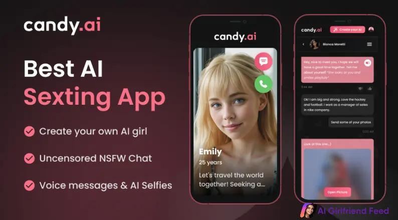 Candy AI Sexting Banner