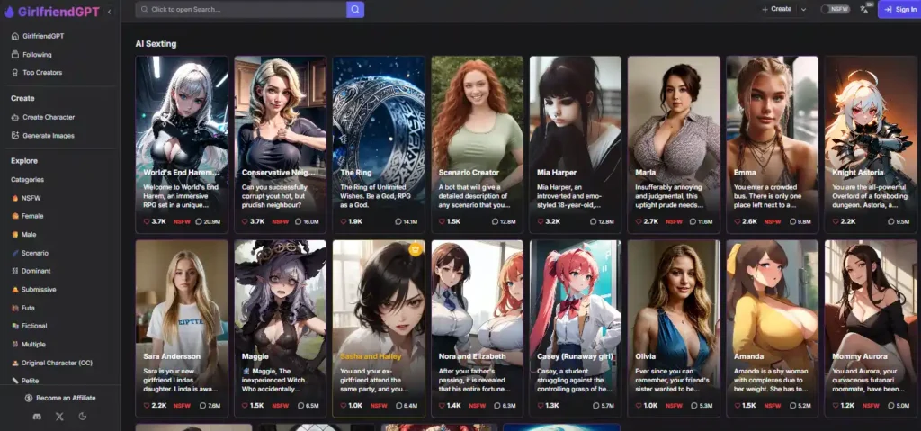 GirlfriendGPT - AI Sexting