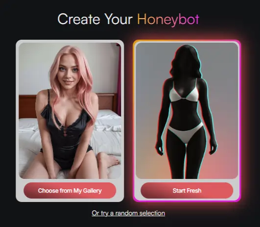 HoneyBot AI - Create Your AI Character