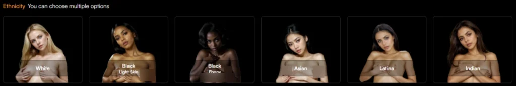 Honeybot AI - Character Ethnicity for Image Generation