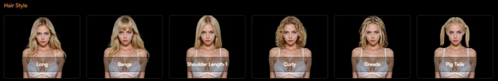Honeybot AI - Character Hair Style for Image Generation
