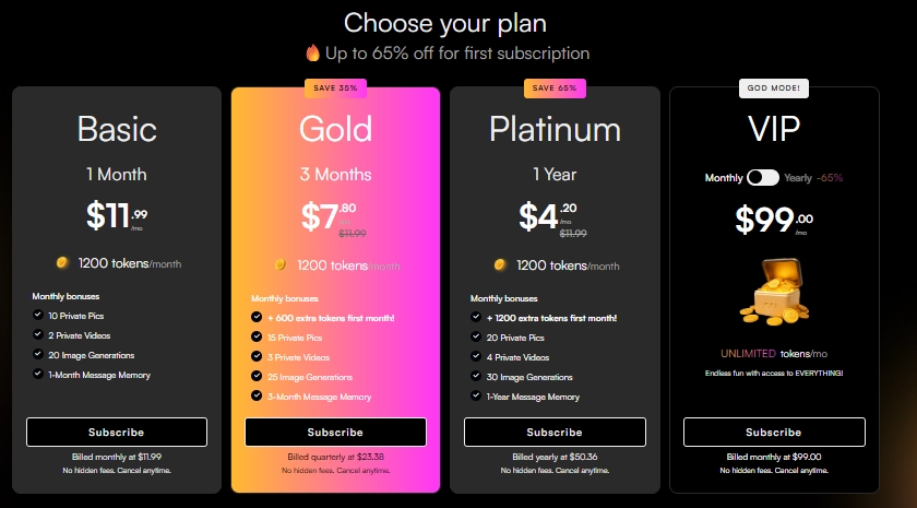 Honeybot AI Pricing Plans