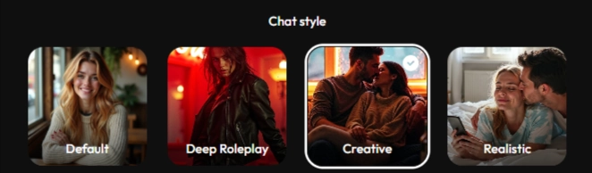 JOI AI - Choose AI Character Chat Style