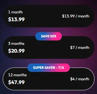 JOI AI - Pricing Plan