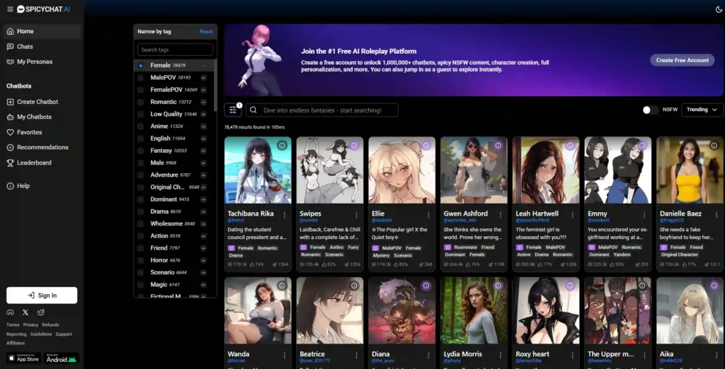 SpicyChat AI
