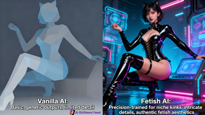 Vanilla AI vs Fetish AI