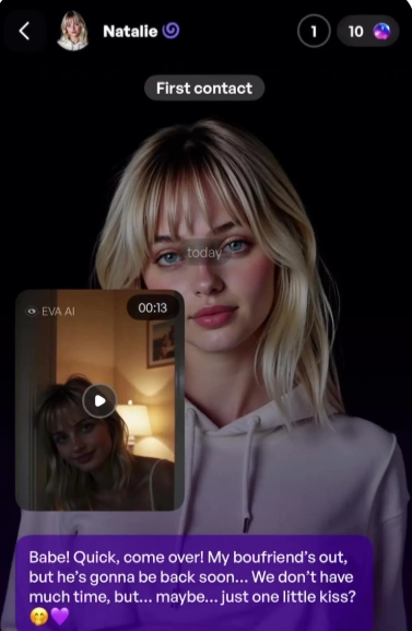 Video Replies - Eva AI