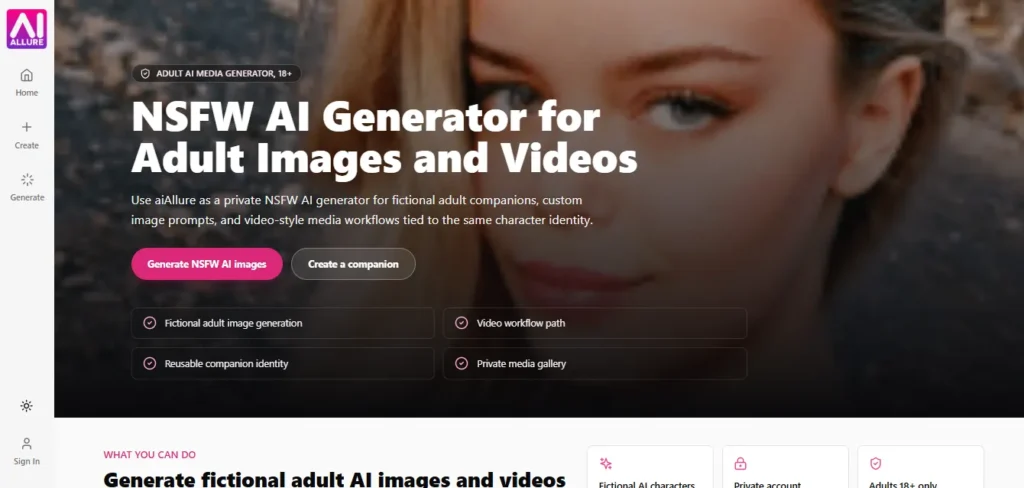 aiAllure - NSFW AI Generator