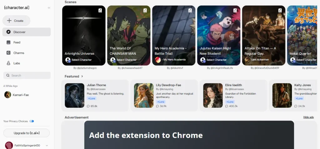 Character.AI - AI Waifu Generator