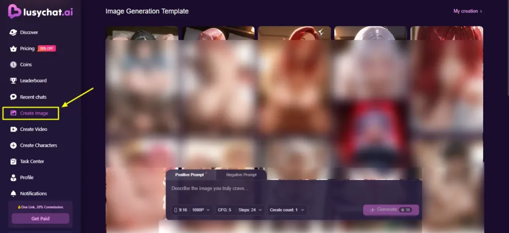 LusyChat AI - AI Image Generator