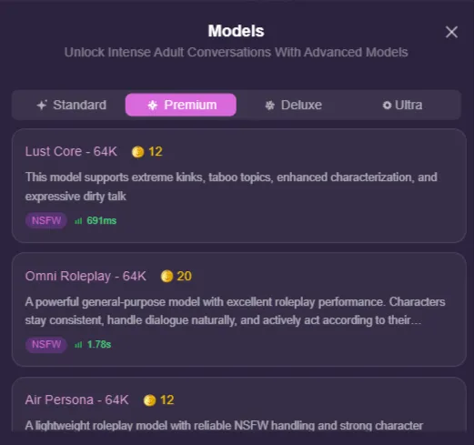 LusyChat AI - Premium Models Tokens