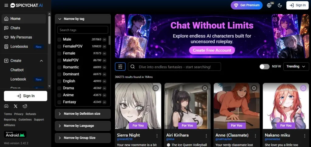 SpicyChat AI