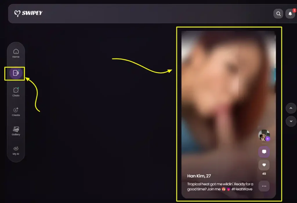 Swipey AI - Feed