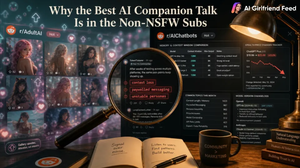 AI Companion Talk in Non-NSFW Subs