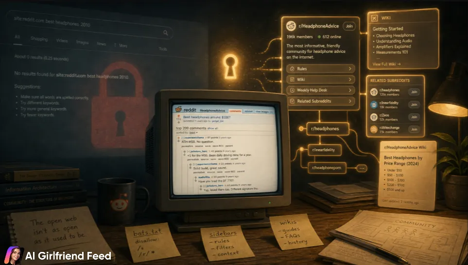 Closed Search and Open Subreddit Sidebars